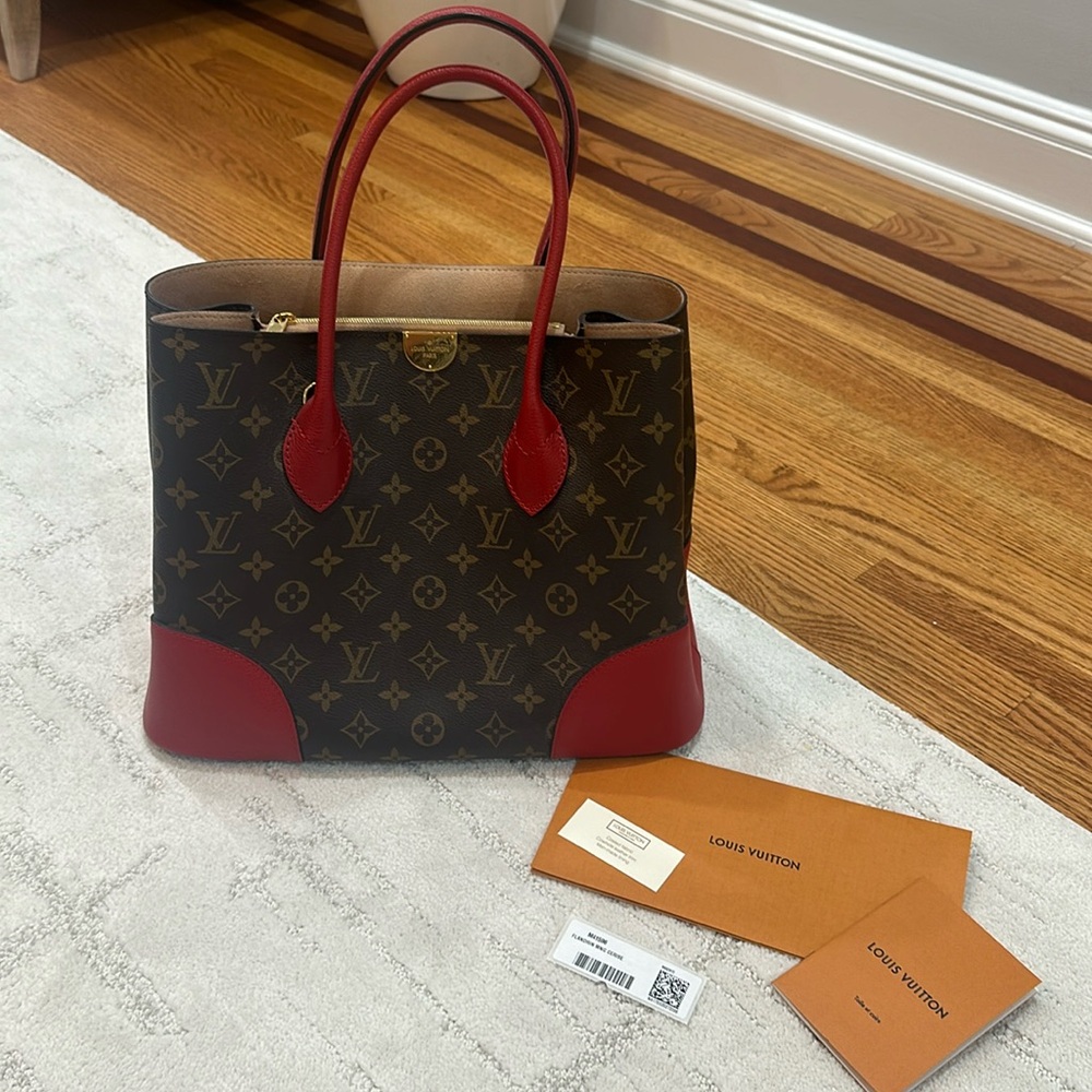 Authentic Louis Vuitton Flandrin MNG Cerise